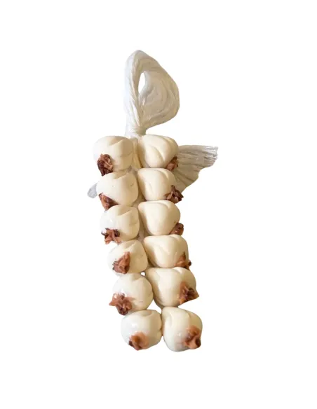 Braided Garlic for 25–30 cm Nativity Figures