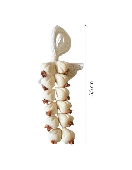 Braided Garlic for 25–30 cm Nativity Figures
