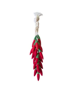 Treccia peperoncino per statue da 25-30 cm