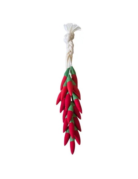 Braided Chili Peppers for 25–30 cm Nativity Figures
