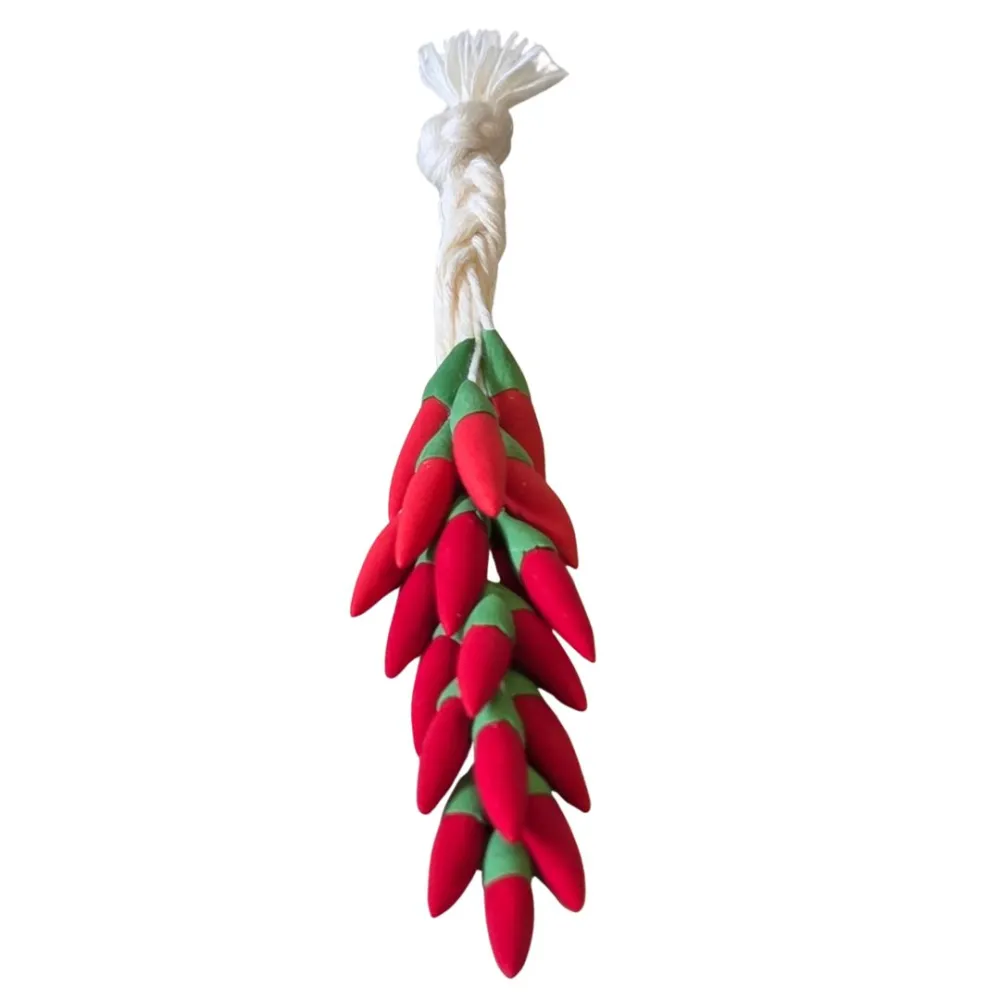 Treccia peperoncino per statue da 25-30 cm