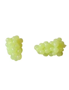 Set of 2 White PVC Grape Bunches for 25–30 cm Nativity Figures 2