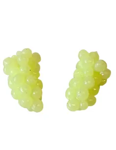Set of 2 White PVC Grape Bunches for 25–30 cm Nativity Figures