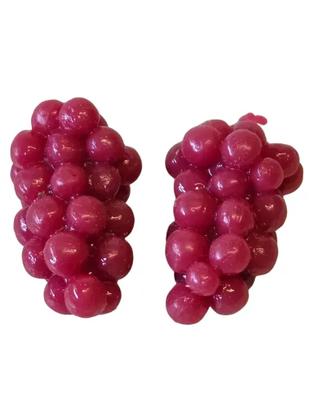 Set of 2 Black PVC Grape Bunches for 25–30 cm Nativity Figures