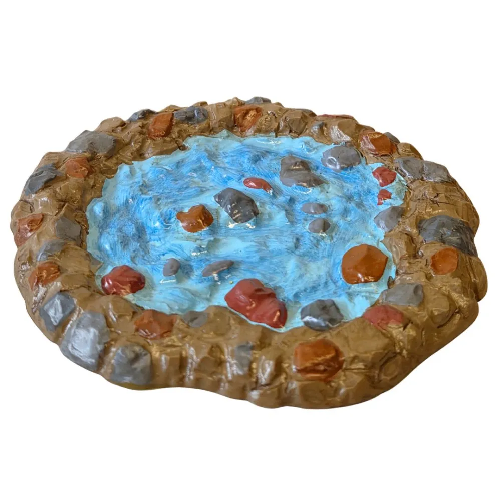 Resin Pond for 8–10 cm Nativity Figures