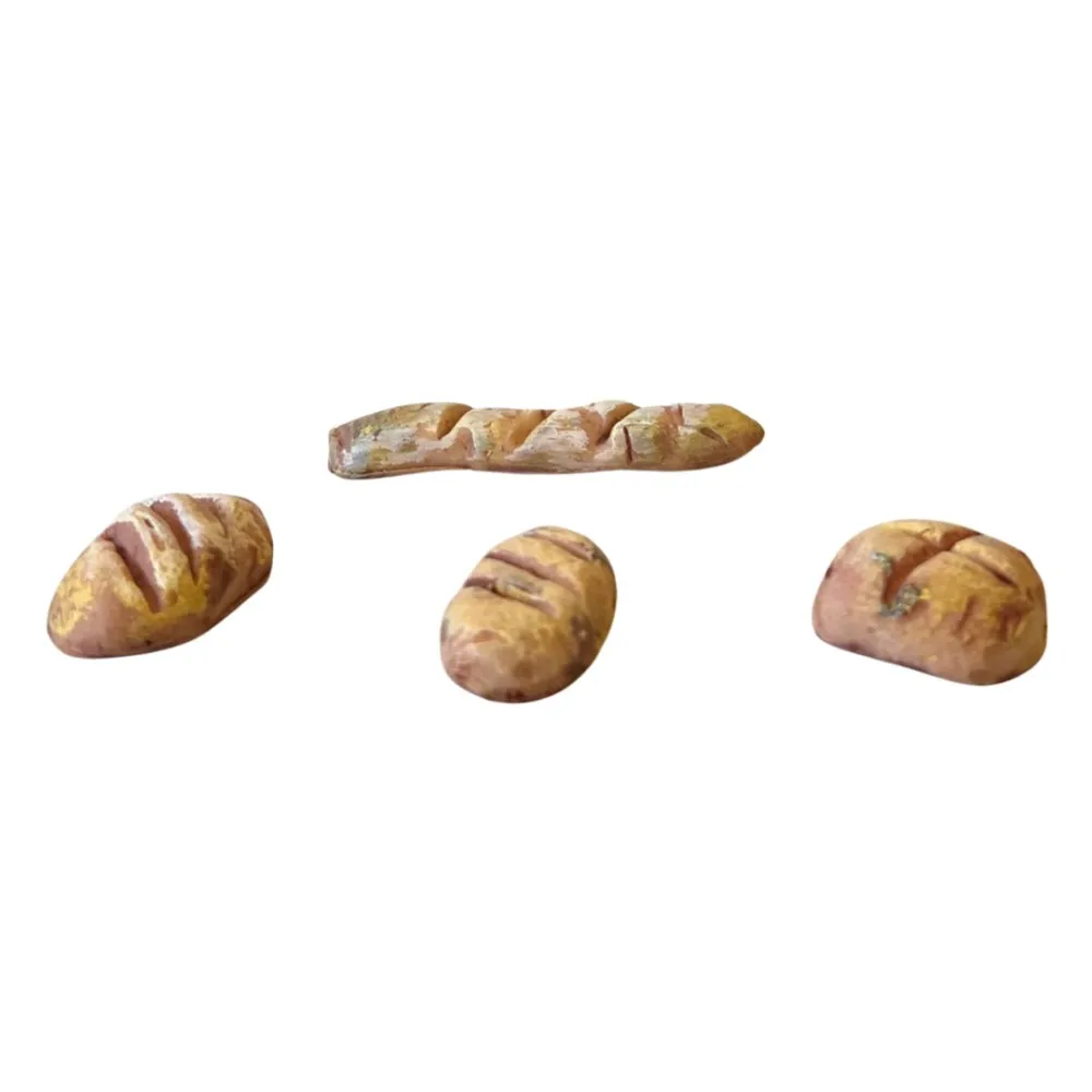 Resin Bread Set for 12–15 cm Nativity Figures