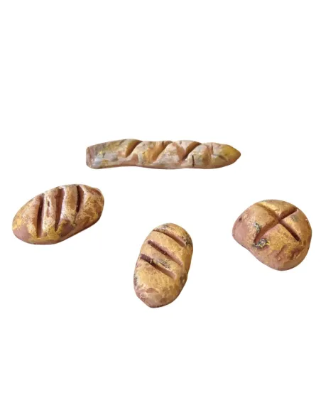 Resin Bread Set for 12–15 cm Nativity Figures