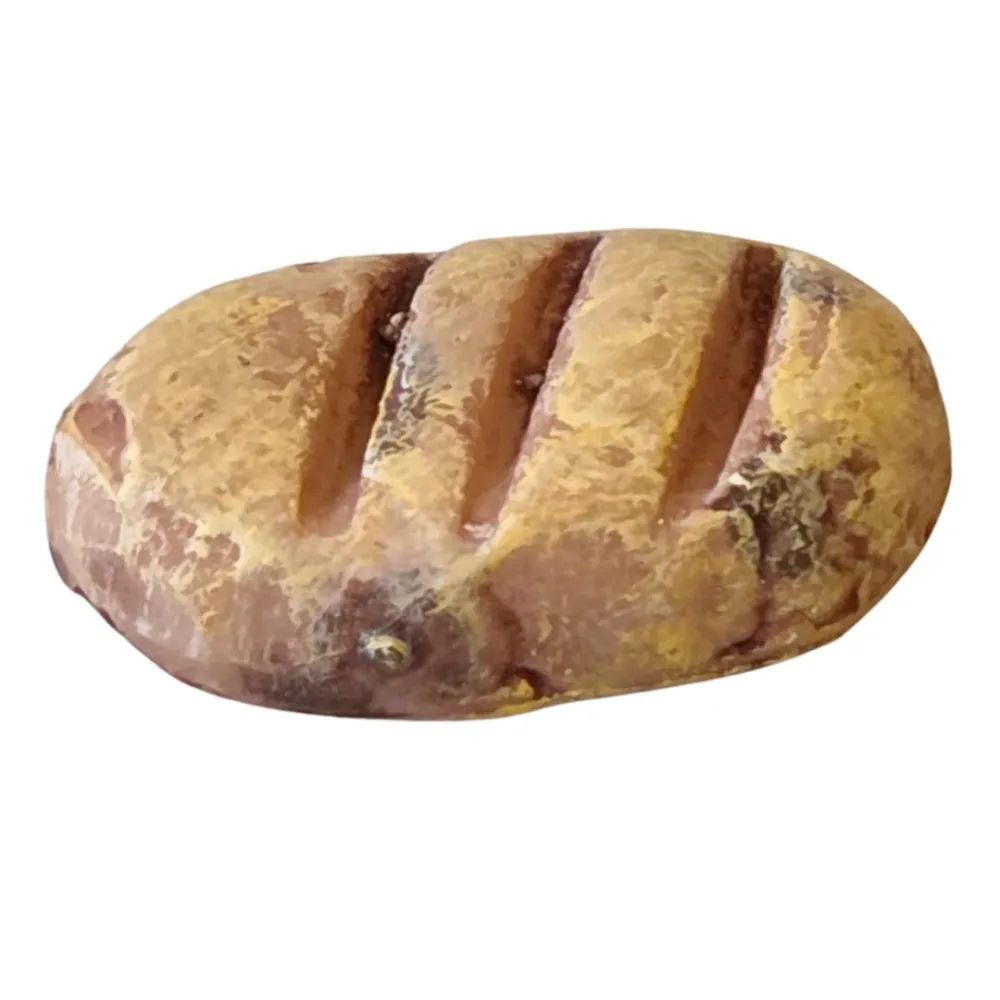 Set 4 tipi di pane in resina per statue da 12-15 cm