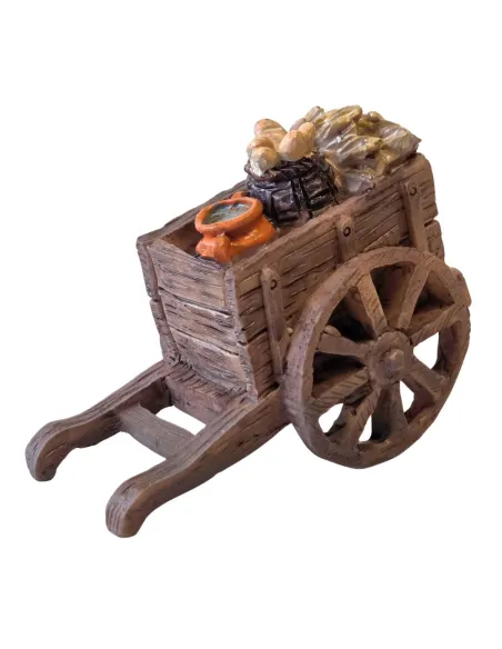 Resin Goods Cart for 8–10 cm Nativity Figures