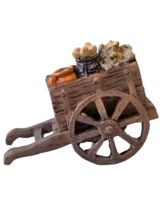Carro carico in resina per statue da 8-10 cm