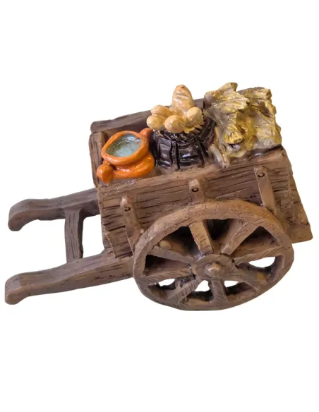Resin Goods Cart for 8–10 cm Nativity Figures