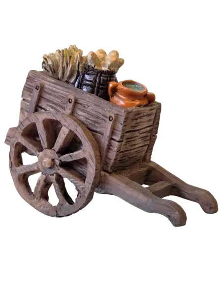 Resin Goods Cart for 8–10 cm Nativity Figures