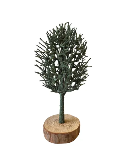 Green PVC Tree for 12–15 cm Nativity Figures