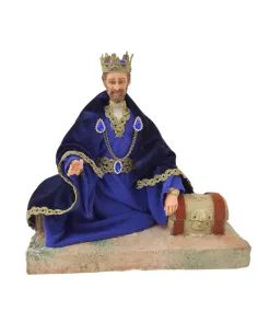“Quality” Animated Wise Man (Gold) – 30 cm