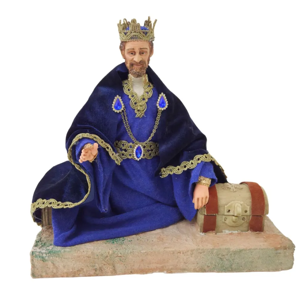 “Quality” Animated Wise Man (Gold) – 30 cm