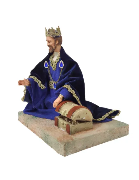 “Quality” Animated Wise Man (Gold) – 30 cm