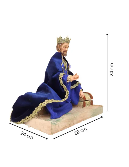 “Quality” Animated Wise Man (Gold) – 30 cm