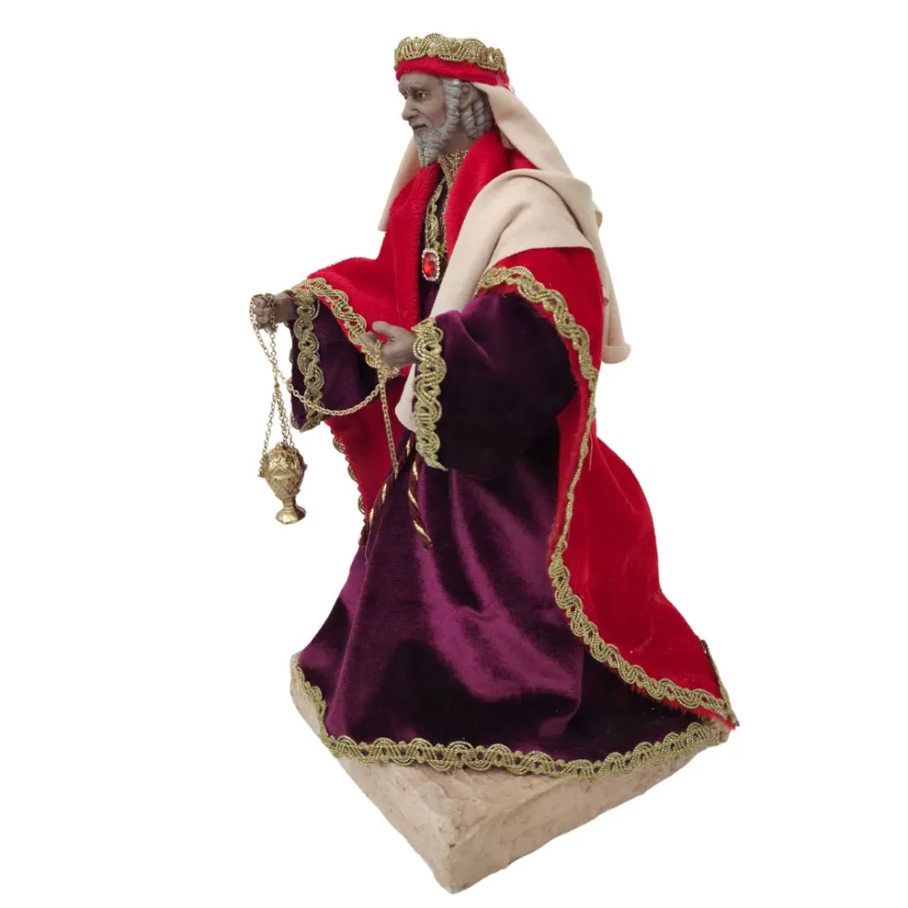 “Quality” Animated Wise Man (Frankincense) 30 cm