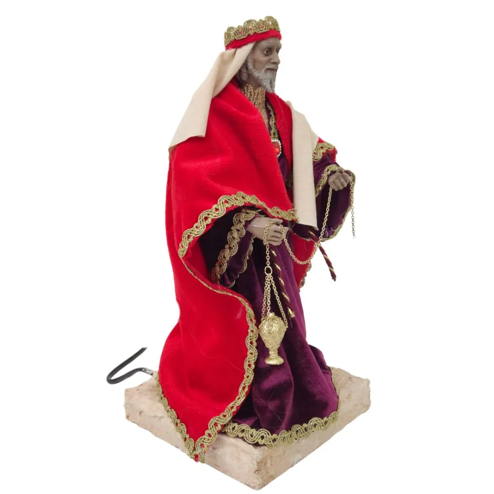 “Quality” Animated Wise Man (Frankincense) 30 cm