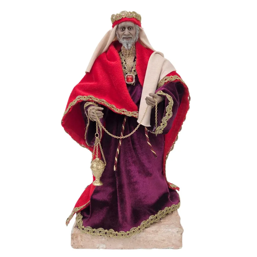 “Quality” Animated Wise Man (Frankincense) 30 cm