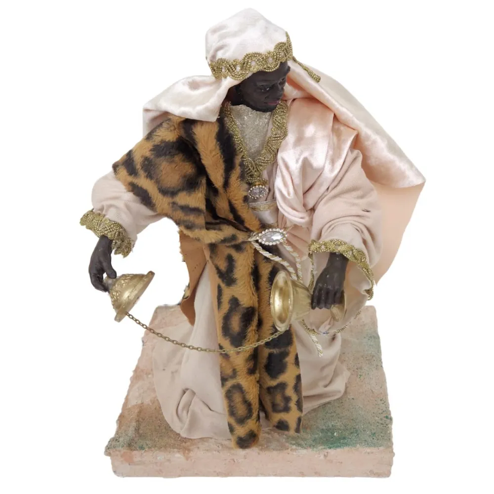 “Quality” Animated Wise Man (Myrrh) - 30 cm