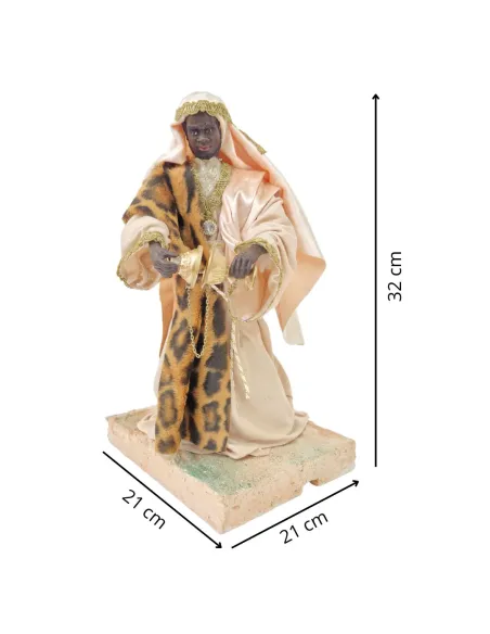 “Quality” Animated Wise Man (Myrrh) - 30 cm