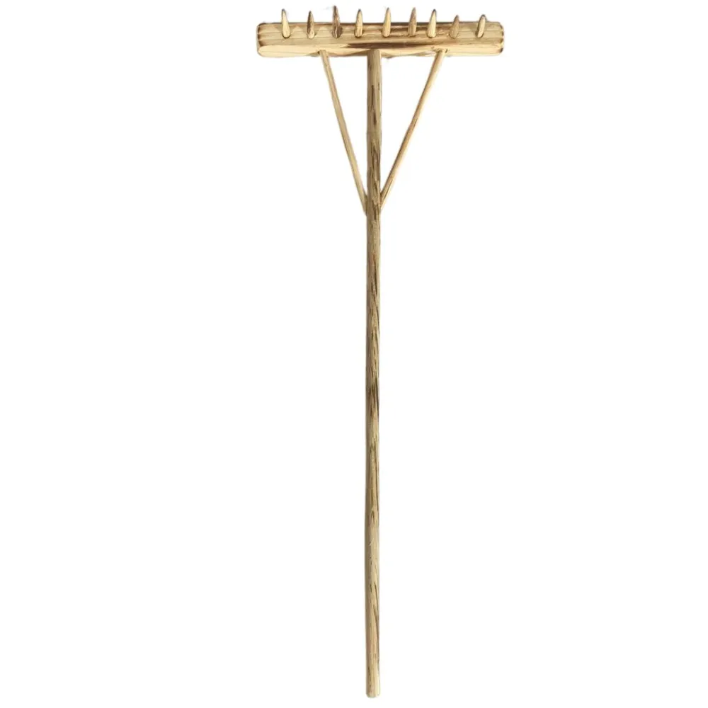 Wooden Hay Rake for 30 cm Nativity Figures