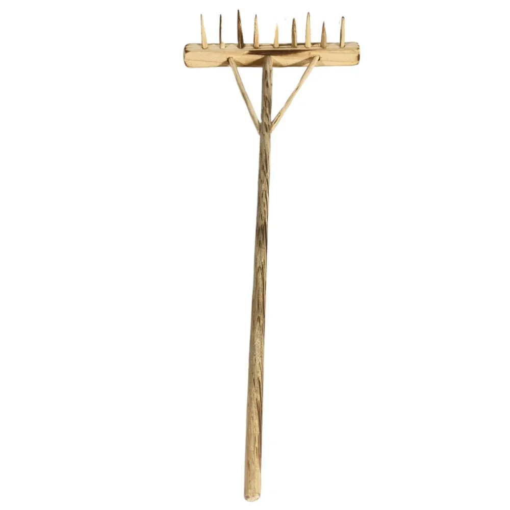 Wooden Hay Rake for 30 cm Nativity Figures