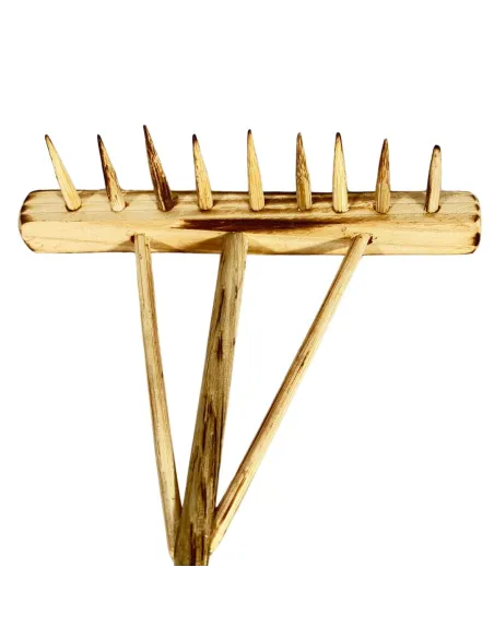 Wooden Hay Rake for 30 cm Nativity Figures
