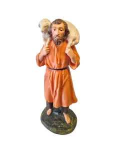 Traveler with Sheep on Shoulders, 60 cm Nativity Figure 2