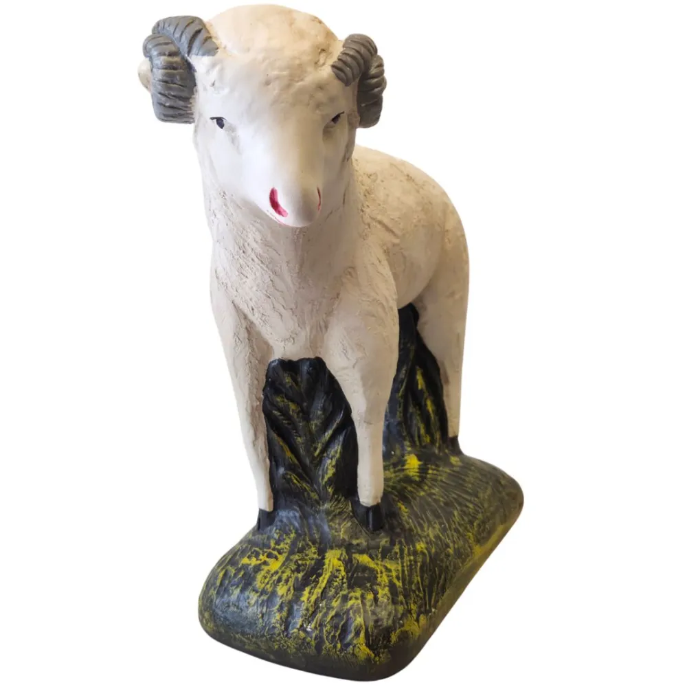 Ram in Plaster, 60 cm Nativity Figure
