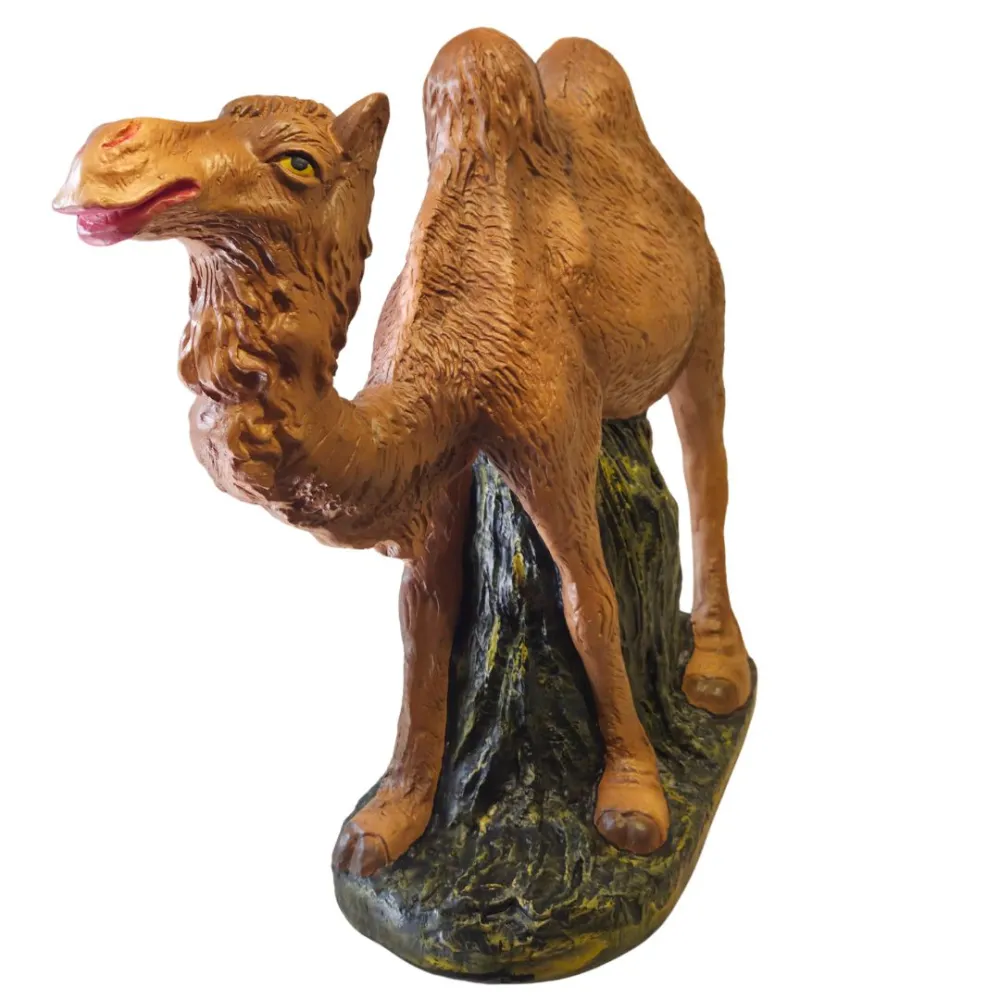 Camel in Plaster, 60 cm Nativity Figure