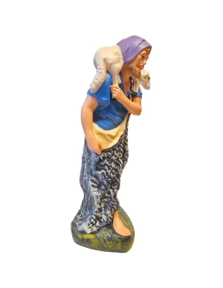 Viandante con pecora in spalla serie 30 cm