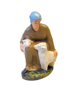 Shepherdess with Sheep, 30 cm Nativity Figure