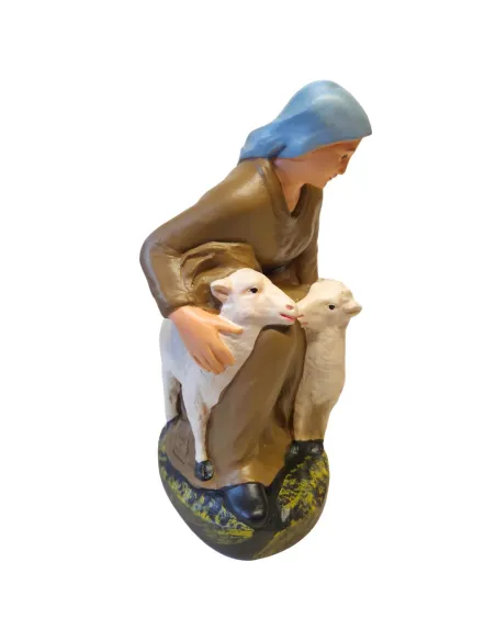 Shepherdess with Sheep, 30 cm Nativity Figure