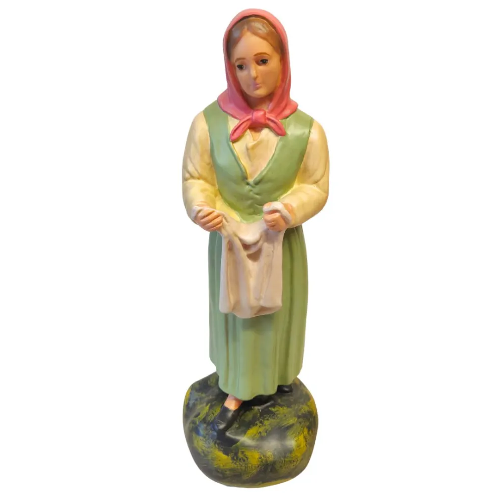 Washerwoman, 30 cm Nativity Figure