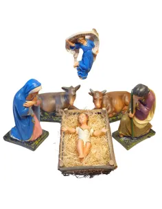 Set 6 pezzi Natività serie 40 cm