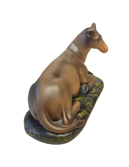 Donkey in Plaster, 40 cm Nativity Figure