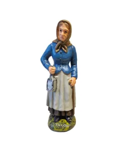 lderly Woman with Lantern, 40 cm Nativity Figure