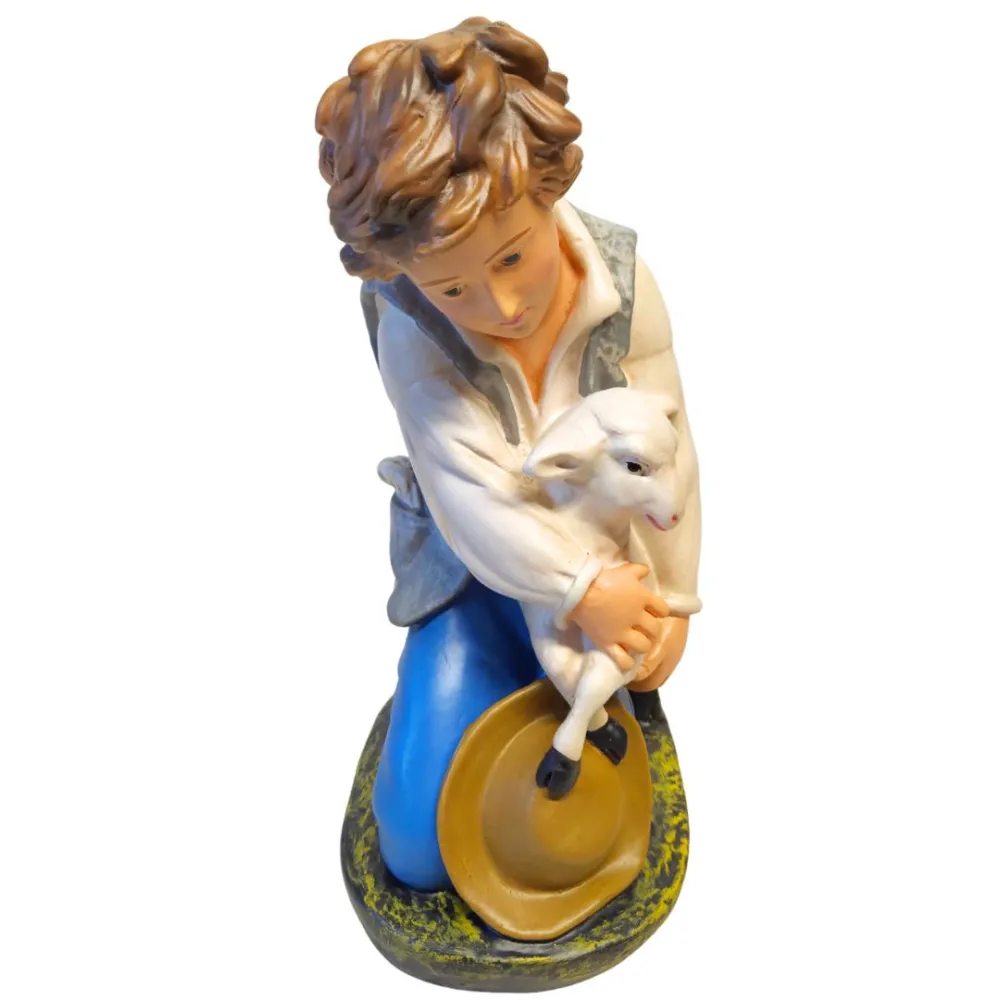 Child with Lamb, 60 cm Nativity Figure