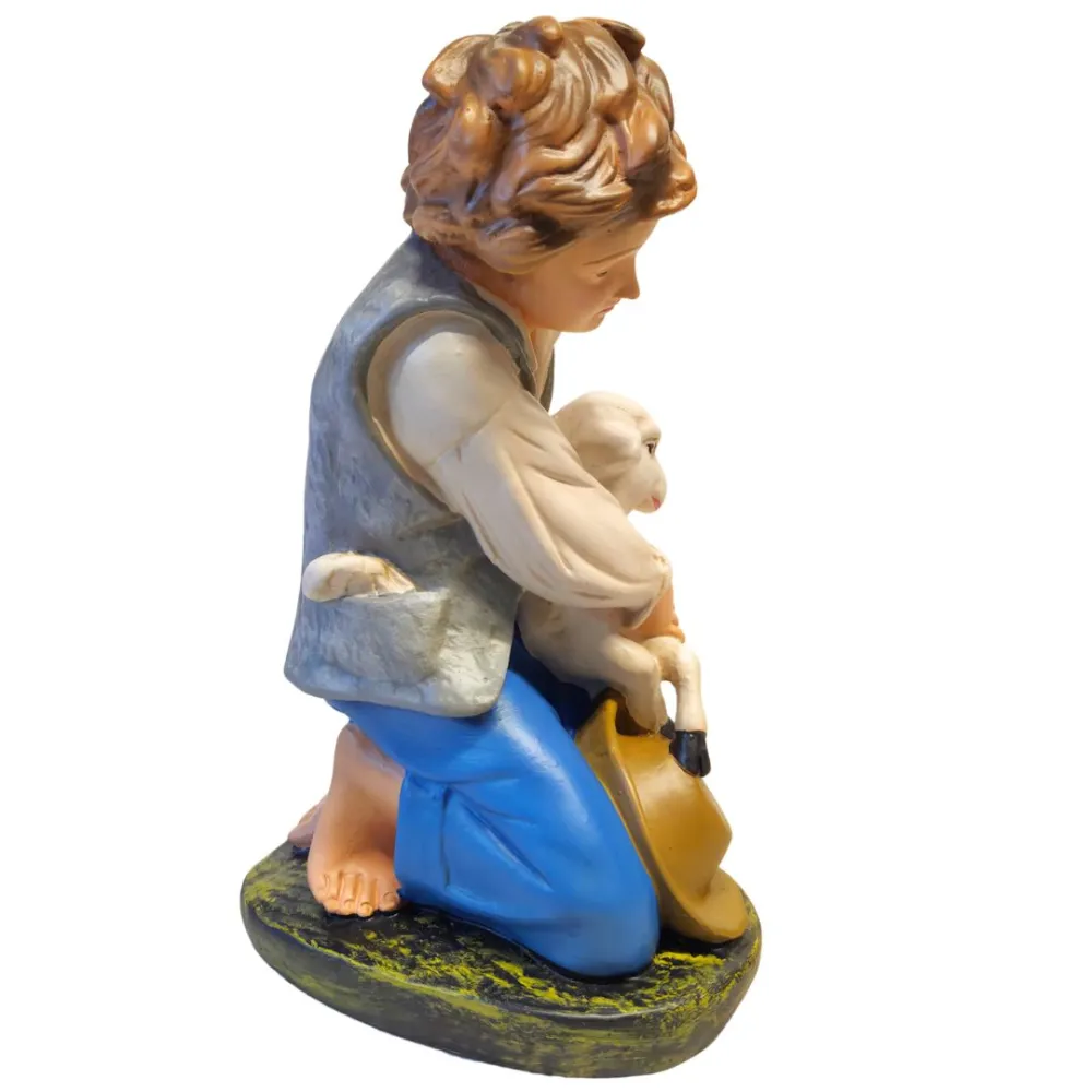 Child with Lamb, 60 cm Nativity Figure