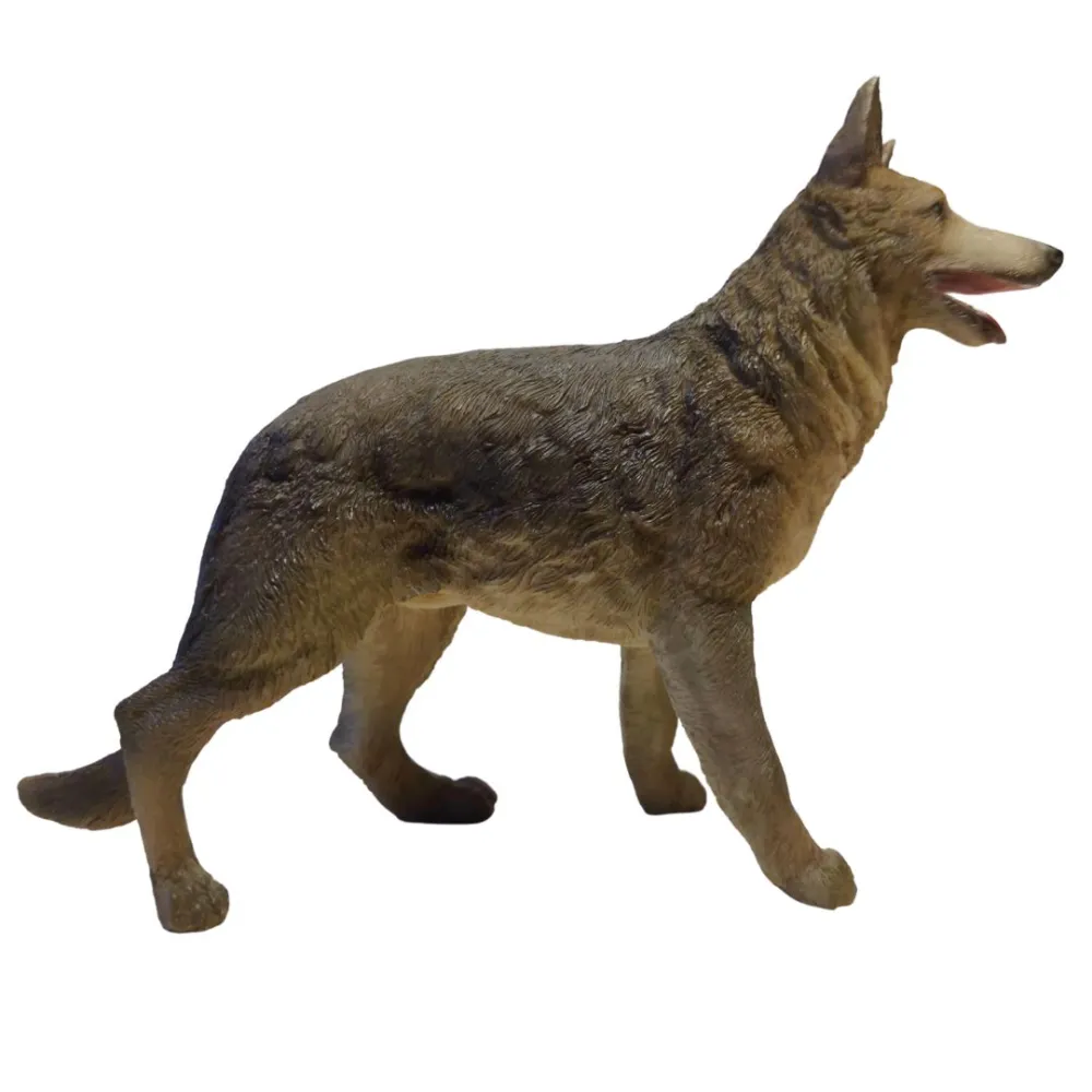 German Shepherd Dog in Resin, for 30 cm Nativity Figures