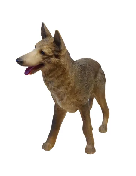 German Shepherd Dog in Resin, for 30 cm Nativity Figures