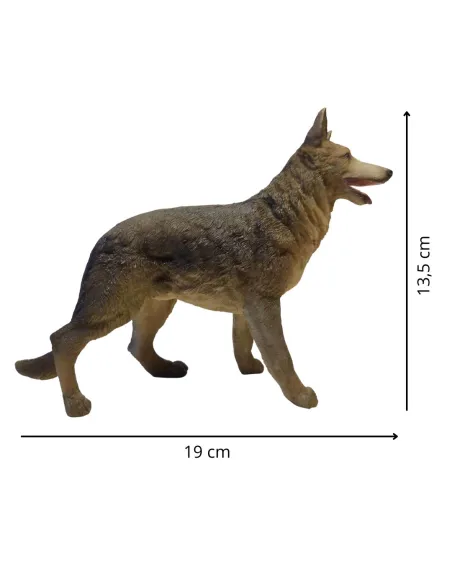 German Shepherd Dog in Resin, for 30 cm Nativity Figures