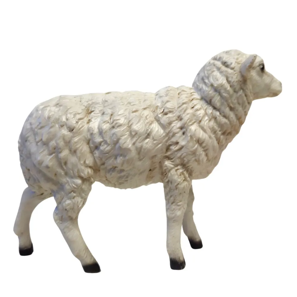 Sheep in Resin, suitable 15–20 cm Nativity Figures