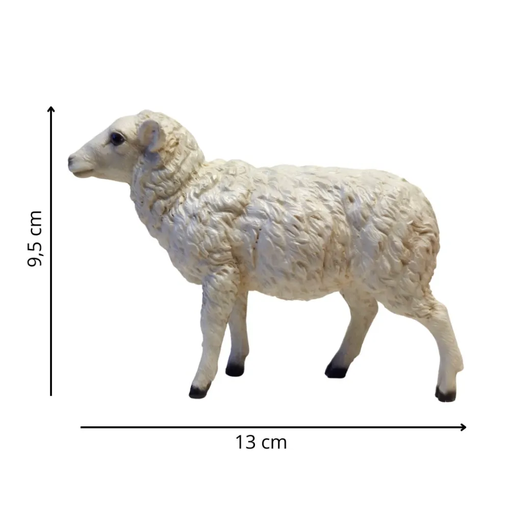 Sheep in Resin, suitable 15–20 cm Nativity Figures
