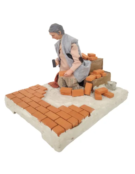 Animated Traditional Mason - 30 cm