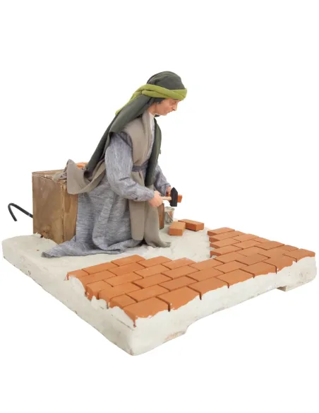 Animated Palestinian Mason - 30 cm