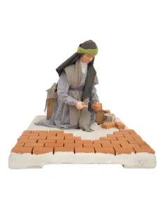 Animated Palestinian Mason - 30 cm