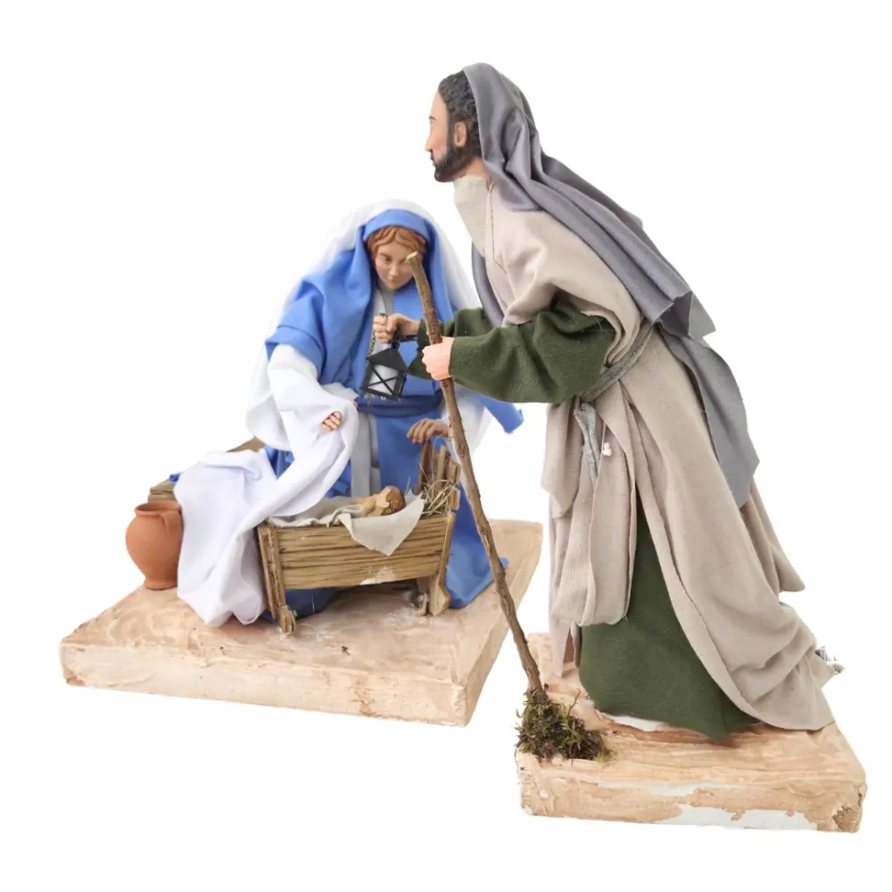 “Quality” Animated 30 cm Nativity Set